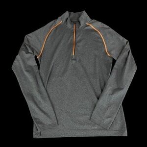 Lululemon Metal Vent 1/2 Zip Shirt Men’s Small Gray Long Sleeve